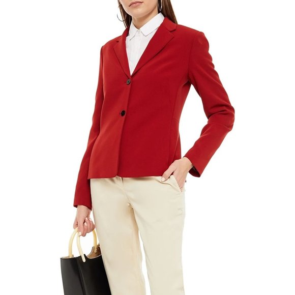 NWT Theory Woven Notch Lapel Back Vents Blazer